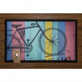 Seta Hali Eco Trend lábtörlő Soft Step Lima Mat Bicycle - 45 x 75 cm