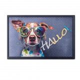 Seta Hali Eco Trend lábtörlő Soft Step Lima Mat Hipster Dog - 45 x 75 cm
