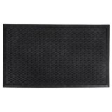 Seta Hali Eco Trend lábtörlő Soft Step Plain fekete - 80 x 120 cm