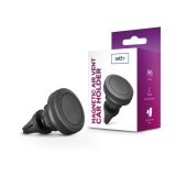 Setty TF-0060 univerzális szellőzőrácsba illeszthető mágneses autós telefontartó fekete (TF-0060)
