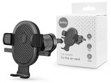 Setty univerzális szellőzőrácsba illeszthető autós tartó - Setty US-K2 Car Holder for Air Vent - fekete