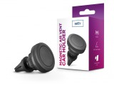 Setty univerzális szellőzőrácsba illeszthető mágneses PDA/GSM autós tartó - Setty 28304 Magnetic Car Holder - fekete