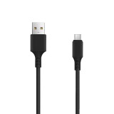 Setty USB-A - microUSB kábel 3 m 2A - fekete