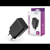 Setty USB hálózati töltő adapter - Setty USB Wall Charger - 5V/3A - fekete (TF-0142) - Töltők