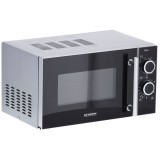 Severin MW7771 20 L, 700 W, 900 W grill, 9 fokozat Fekete-Ezüst kombinált mikrohullámú sütő