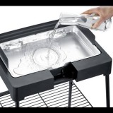 Severin PG 8566 Asztali grill Elektromos Visszajelző lámpa Fekete (856600) (856600)