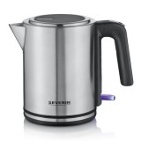 Severin WK 3489 1 L 2400 W Fekete, Ezüst vízforraló