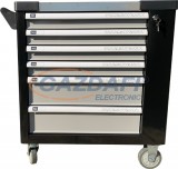 SG PRO 239783 Szerszámkocsi 245 db-os szerszámkészlettel fekete színben.