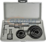 SG PRO Körkivágó készlet 11 részes, műanyag dobozban