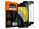 SGP Slim HD 2 2.5D full cover edzett üveg Apple iPhone 7 4.7 készülékhez, fekete, 2 db