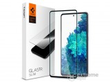 SGP Spigen Slim 2,5D full cover edzett üveg Samsung Galaxy S20 FE (SM-G780) készülékhez, fekete
