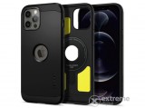 SGP Tough Armor Mag műanyag tok Apple iPhone 12 Pro Max készülékhez, fekete