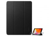 SGP Urban Fit álló, bőr hatású flip tok Apple iPAD 10.2 (2019) készülékhez, fekete