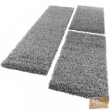 Shaggy futó szett hosszú bolyhos, szürke (3 db)