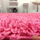 Shaggy hosszú bolyhos, pink 30 mm