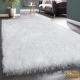Shaggy szőnyeg, hosszú bolyhos, fehér 70 mm