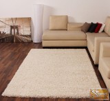 Shaggy szőnyeg hosszú bolyhos, krém 30 mm