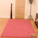 Shaggy szőnyeg, hosszú bolyhos, rózsaszín