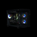 SHARK GAMING PC - RGBeast Mini R500 (Wave mini, R5-7600X, RX9060XT 16G , 1TB NVMe , 16GB  , watercooler, Windows 11 h)