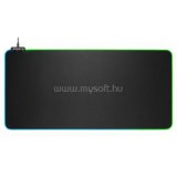 Sharkoon Egérpad - 1337 Gaming Mat RGB V2 900 (900 x 425 x 3 mm, RGB LED, lecsatlakoztatható USB kábel, fekete) (4044951029990)