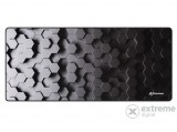 Sharkoon Egérpad - Skiller SGP30 XXL HEX (900 x 400 x, 2,4 mm; varrott szélek; fekete)