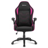 Sharkoon Elbrus 1 gaming szék fekete-rózsaszín (4044951028009) (4044951028009) - Gamer Szék