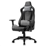 Sharkoon Elbrus 2 gaming szék fekete-szürke (4044951027651) (4044951027651) - Gamer Szék