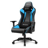 Sharkoon Elbrus 3 gaming szék fekete-kék (4044951027217) (4044951027217) - Gamer Szék
