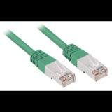 Sharkoon kábel RJ45 CAT.5e SFTP - zöld 1.5m (4044951017744) (4044951017744)