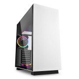 Sharkoon PURE STEEL White RGB táp nélküli ablakos ház fehér (4044951027460) (4044951027460)