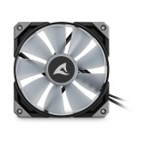 Sharkoon Rebel F50 PWM ARGB 120mm Rendszerhűtő ventilátor - Fekete (4044951040155)