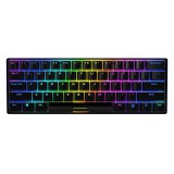 Sharkoon SGK50 S4 USB QWERTY angol Fekete Gamer billentyűzet
