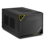 Sharkoon SHARK ZONE C10 táp nélküli Mini-ITX ház fekete (4044951016426) (4044951016426) - Számítógépház