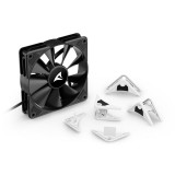Sharkoon SilentStorm BW120 PWM ház hűtő ventilátor fekete (4044951037971) (4044951037971)