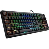 Sharkoon SKILLER SGK30 Mechanikus Billentyűzet (Blue switch) USB, DE (fekete) (4044951030026)