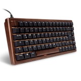 Sharkoon Skiller SGK50 S3 Wood PBT Gaming Keyboard Brown/Black UK 4044951042746