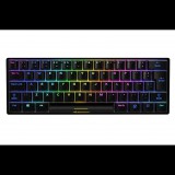 Sharkoon SKILLER SGK50 S4 Mechanikus (Red Switch) USB Gaming Billentyűzet (Fekete) - Francia (4044951033997)