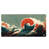 Sharkoon SKILLER SGP40 D2 Gaming Egérpad 1000 x 500mm - Kékeszöld mintás (4044951042494)