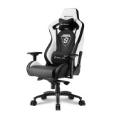 Sharkoon Skiller SGS4 150kg-ig fekete-fehér gamer szék