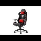 Sharkoon Skiller SGS4 gaming szék fekete-piros (4044951021727) (4044951021727) - Gamer Szék