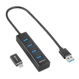 Sharkoon USB 3.0 Type-A HUB (4 port) (4044951037582)