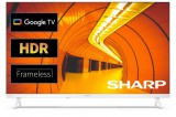 SHARP 32HF2265EW 80cm-es HD Ready LED Google TV, fehér