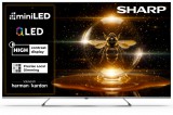 SHARP 65JP7265E 164cm-es 4K Ultra HD QLED MiniLED Google TV Harman Kardon hangszórókkal