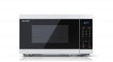 Sharp YC-MG02E-W mikróhullámú sütő Szabadonálló 20 L 800 W Kék, Fehér