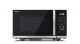 Sharp YC-QG254AEB 900 W, 1000 W grill, 25 l fekete-ezüst forgótányér nélküli grilles mikrohullámú sütő