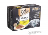 Sheba 12 Pack alutasakos macskaeledel, szárnyas, 12x85g