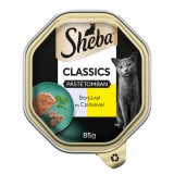 Sheba Classics nedves macskaeledel - borjú, csirke 85 g