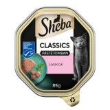 Sheba Classics nedves macskaeledel - lazac 85 g