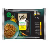 Sheba Nature's Collection nedves macskaeledel - baromfi válogatás 4 x 85 g