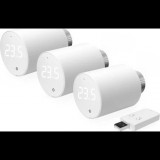 Shelly Shelly BLU TRV Heizkörperthermostat 3-er Pack Gateway, Fűtőtest termosztát Bluetooth Low Energy, Wi-Fi (Shelly_B_TRV_3)